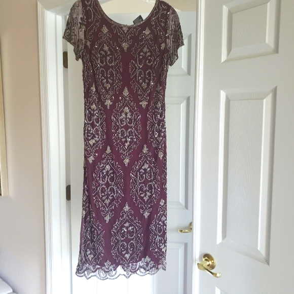 Pissaro Nights Sz 8 Mother of Bride Dress - Picture 1 of 9